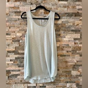 Old Navy Luxe L Tall tank, color very light almost mint green